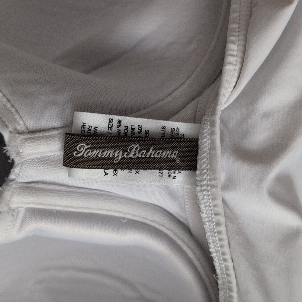 Tommy Bahama White Swimsuit Top - Picture 3 of 3